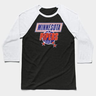 Minnesota Pipers Basketball Team Baseball T-Shirt